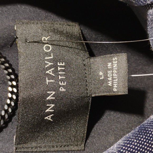 SALE! NWT Ann Taylor Petite Classy Multicolor Long Silky Soft Spring Jacket - Picture 5 of 14